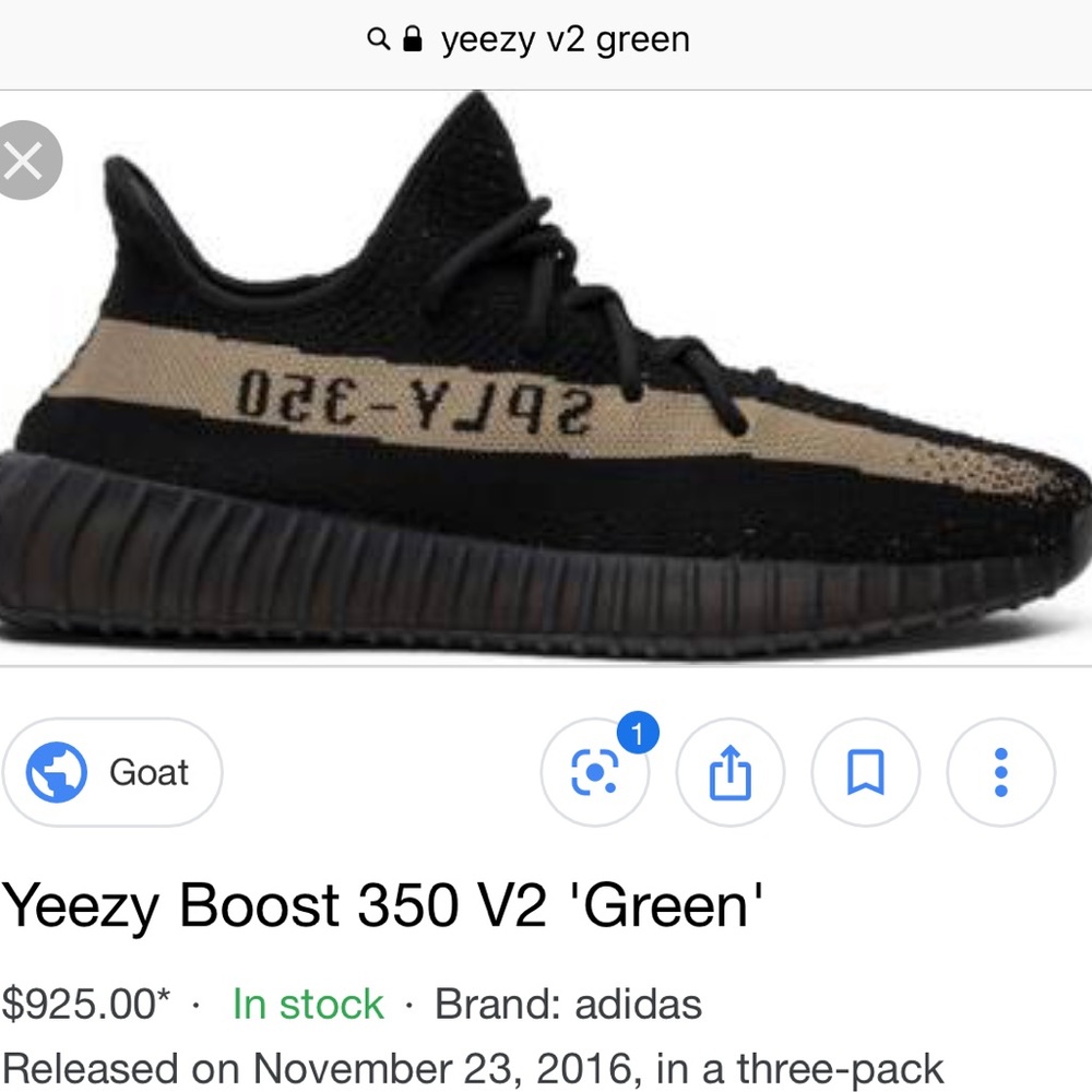 Yeezy boost v2 green